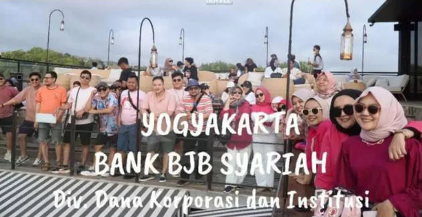 Dokumentasi perjalanan Divisi Dana Korporasi dan Institusi Bank BJB Syariah di Yogyakarta